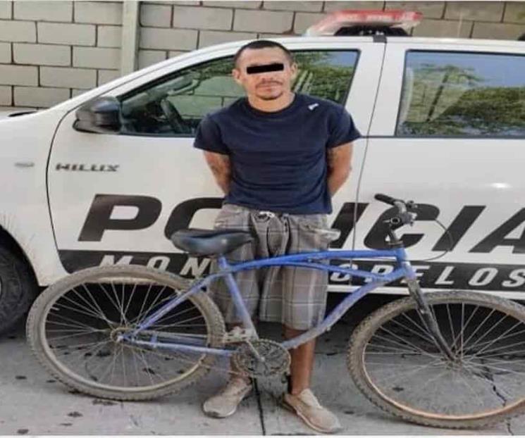 Capturan a presunto ladrón