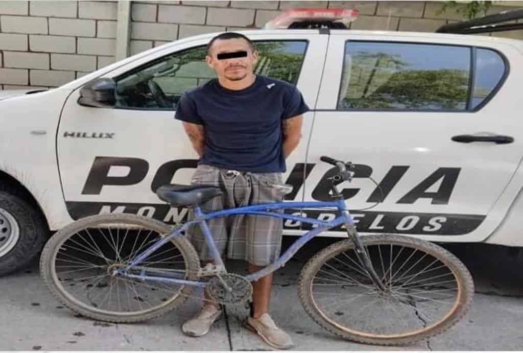 Elementos de Seguridad Publica de Montemorelos, lograron la detención de un hombre que contaba con una orden de aprehensión, por el delito de robo con violencia