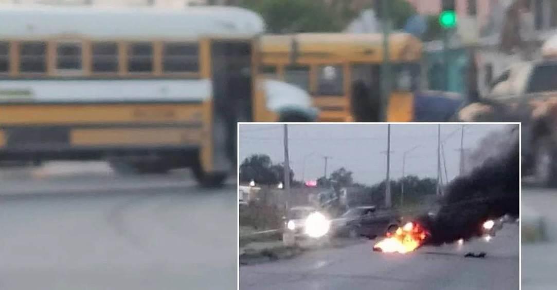 Se registran bloqueos en varios puntos de Matamoros