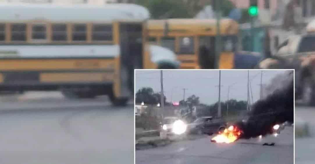 Se registran bloqueos en varios puntos de Matamoros