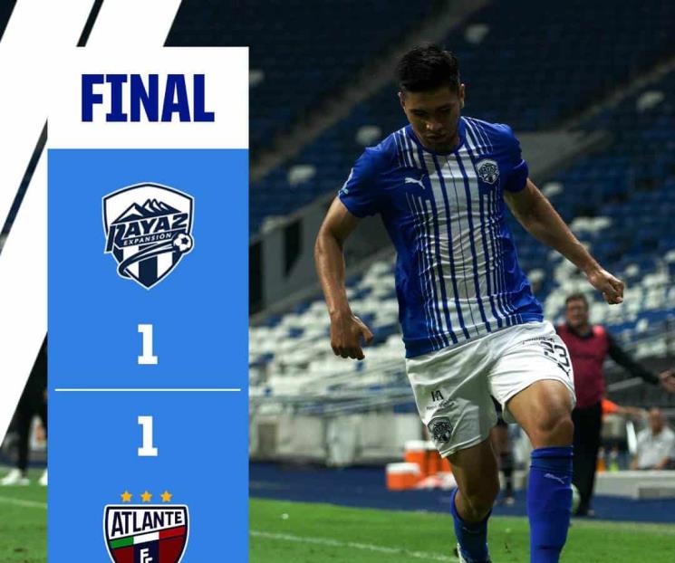 Empatan Raya2 la ida en la Liga de Expansión