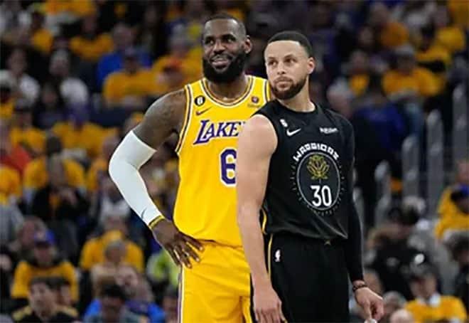 Lakers pega primero a Warriors
