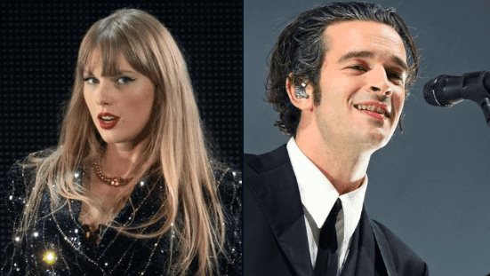 Relacionan a Taylor Swift con Matty Healy de The 1975