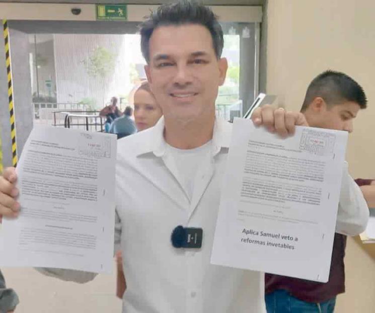 Solicitan ante Congreso dos juicios políticos contra Samuel