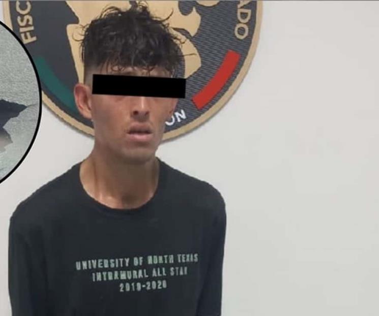 Ocasiona daños a vehículo; lo detienen
