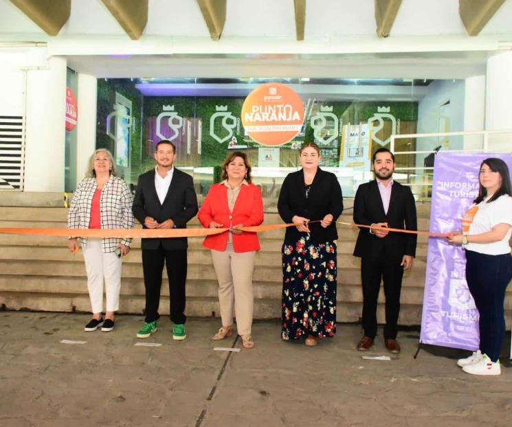 Instala IEMujeres “Punto Naranja” en Codetur