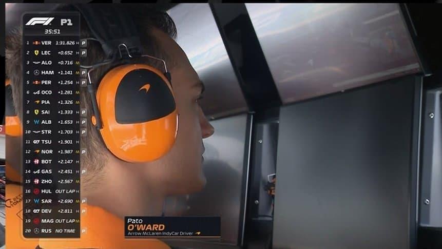 Confunde F1 a OWard y creen que está con McLaren en Miami