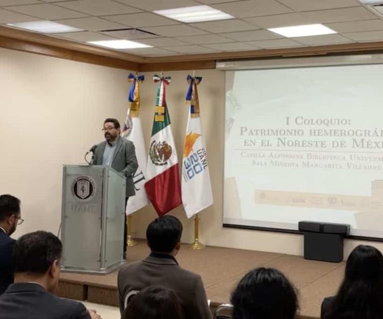 Charlan sobre el patrimonio hemerográfico del Noreste