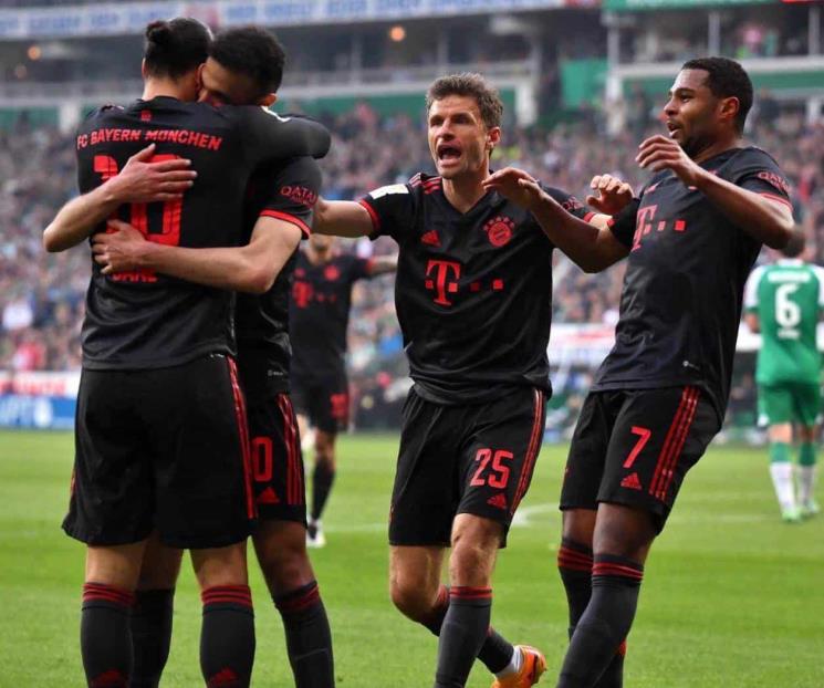 Mantiene el Bayern cima en Bundesliga