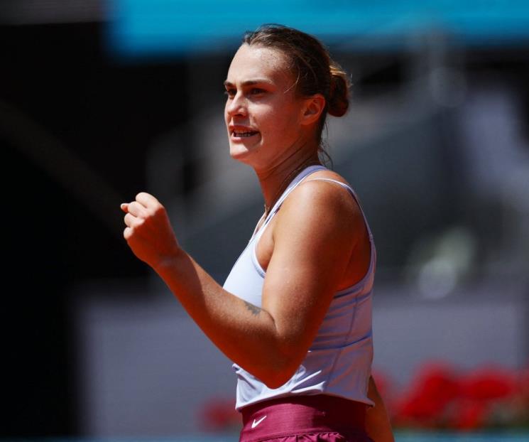 Se corona Sabalenka en Madrid 
