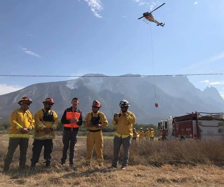 Logra PC controlar 3 de 6 incendios forestales