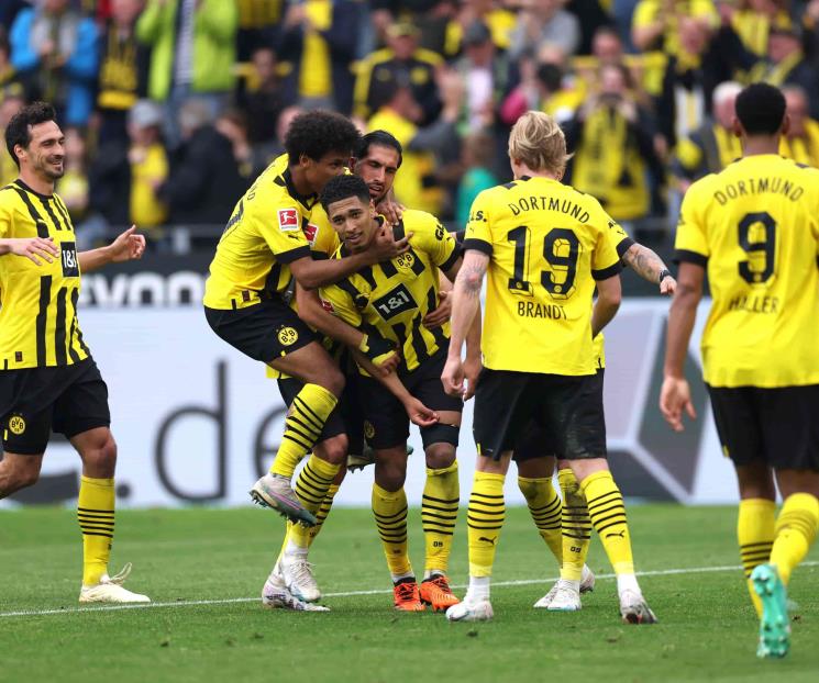 Gana el Dortmund y no se despegan del Bayern