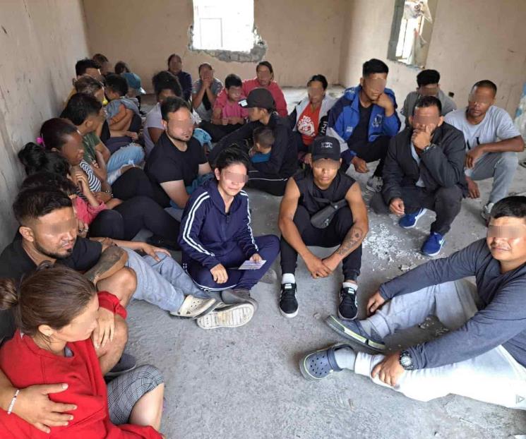 Rescatan a 30 migrantes en Reynosa, Tamaulipas