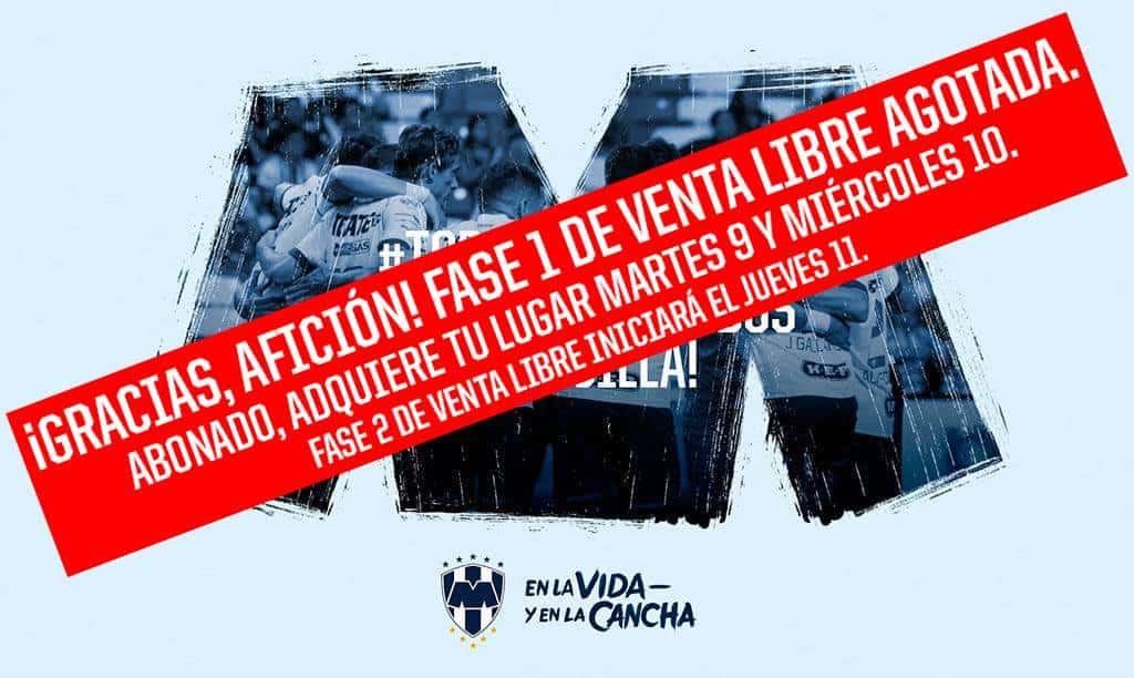 Se espera un lleno para el Mty vs Santos
