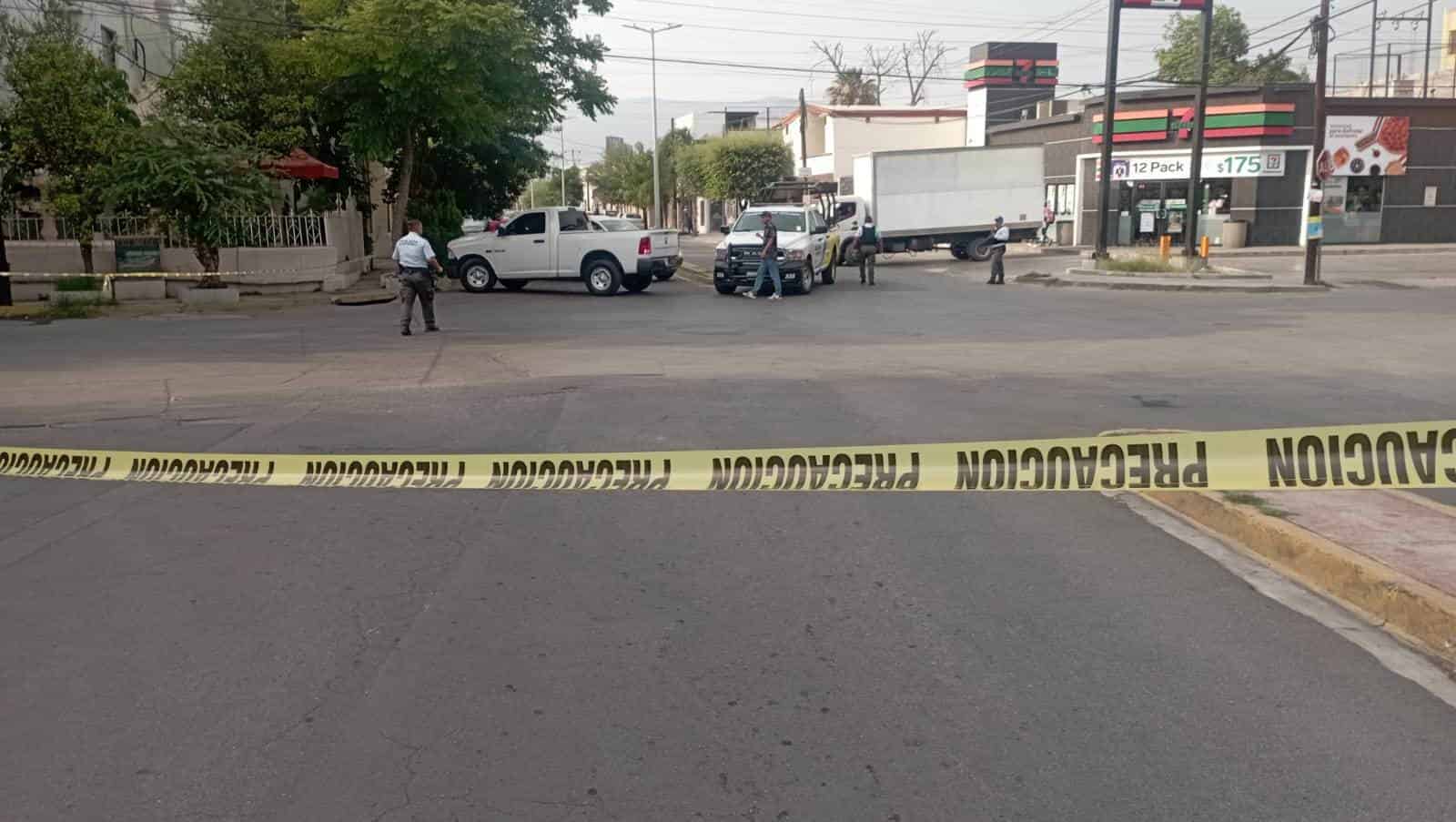 Un  hombre de la tercera edad resultó con heridas por arma de alto poder cuando se hallaba afuera de su domicilio, al norte de la ciudad