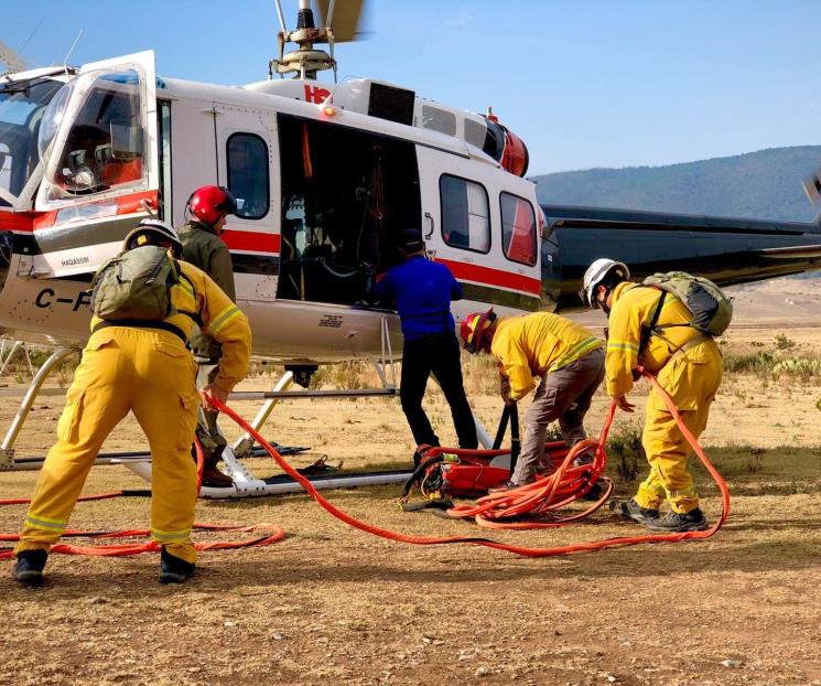 Controlan incendios forestales en Nuevo León