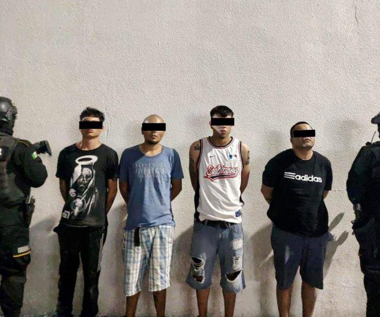 Caen cinco integrantes de grupo criminal
