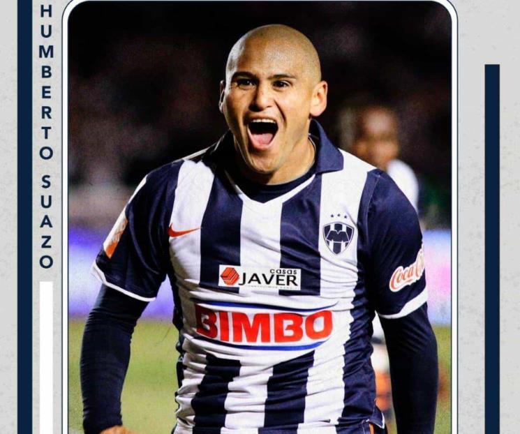 Llega Suazo a los 42 años de edad
