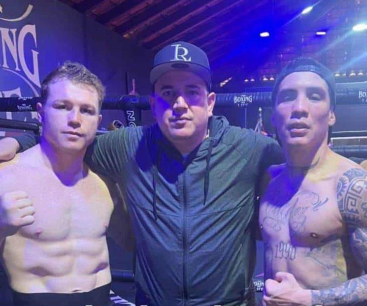 El Canelo no pierde el tiempo y ya volvió al gimnasio