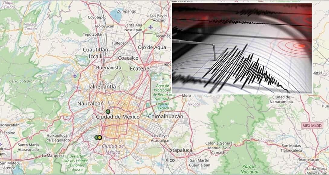 Se registra al menos 8 réplicas tras sismo de 3.0 en CDMX