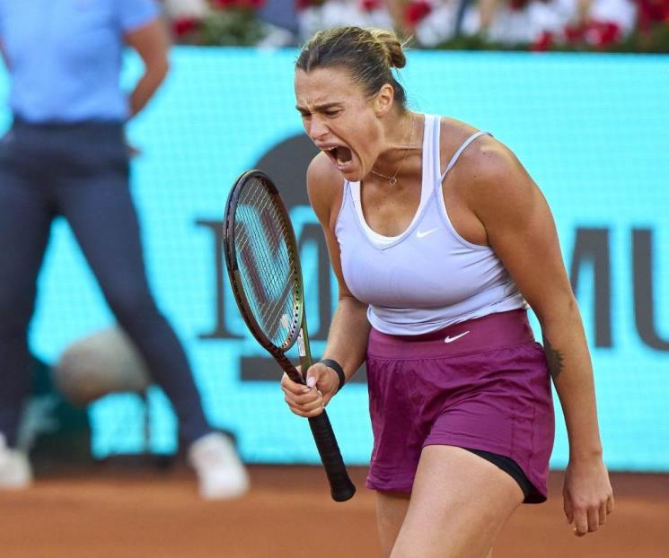 ¡Sorpresa! Eliminan a Sabalenka en Roma