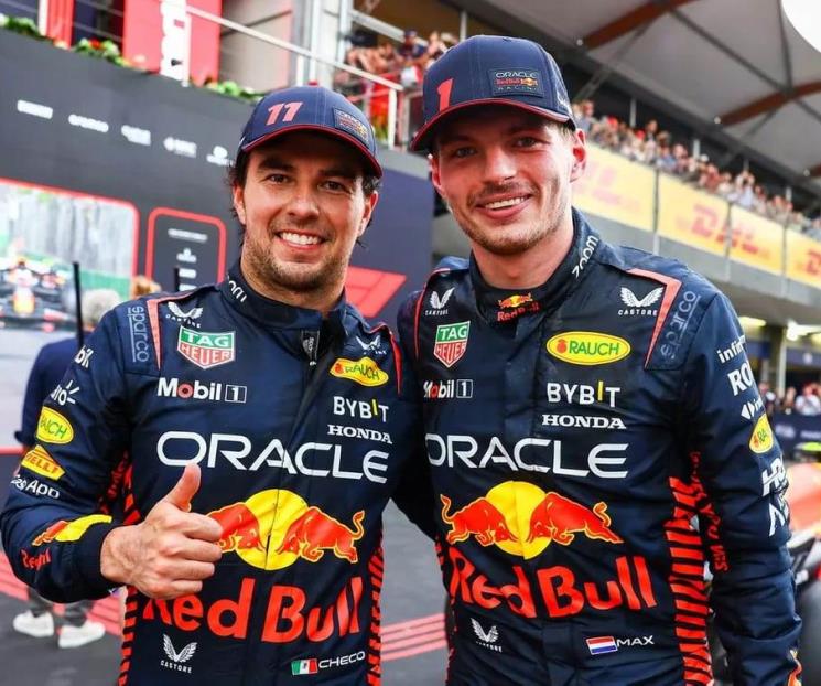 Afirma Checo que Verstappen es un buen perdedor Afirma Checo que Verstappen es un buen perdedor