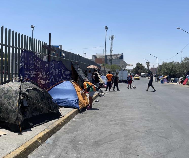 Luce la frontera relativamente tranquila