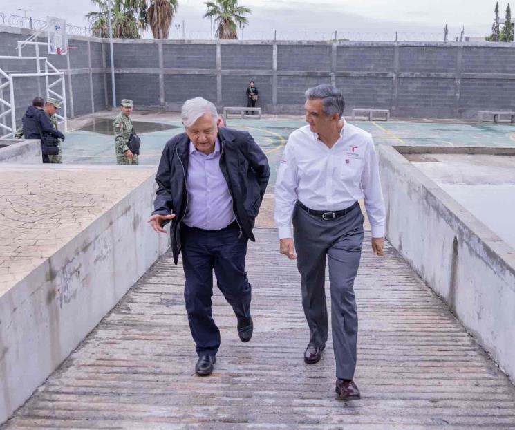 AMLO supervisa modernización de aduana en Tamaulipas AMLO supervisa modernización de aduana en Tamaulipas