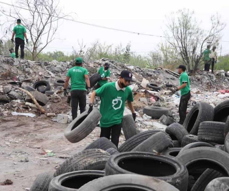 Mantiene  NL limpieza de Río Pesquería