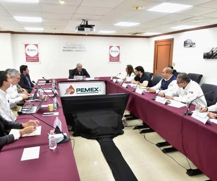 Asegura AMLO inversión en Refinería por 3 mil 500 mdp