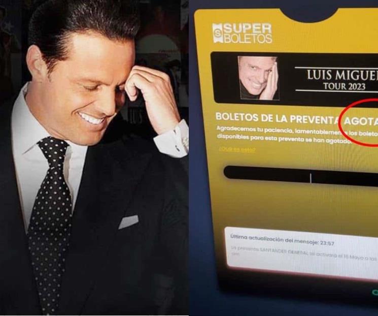 Boletos para ver a Luismi, agotados en preventa Boletos para ver a Luismi, agotados en preventa