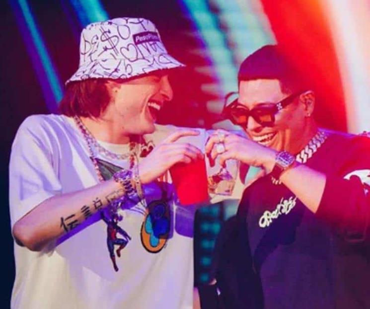 Peso Pluma se avienta palomazo con Eduin Caz