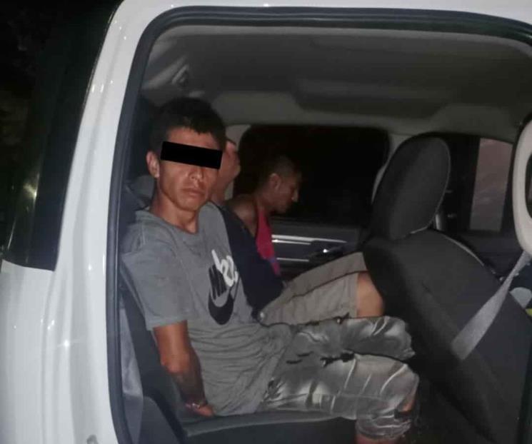 Detienen a tres ladrones