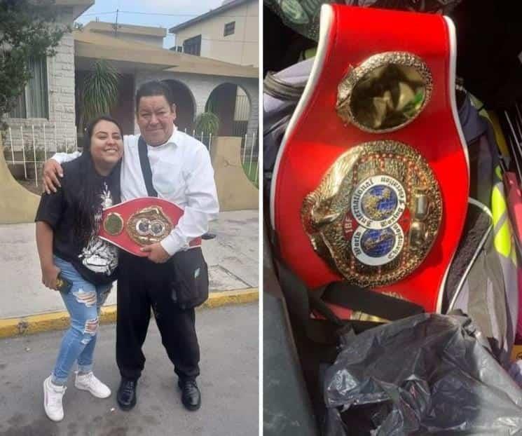 Aparece el cinturón del ´Cejitas´