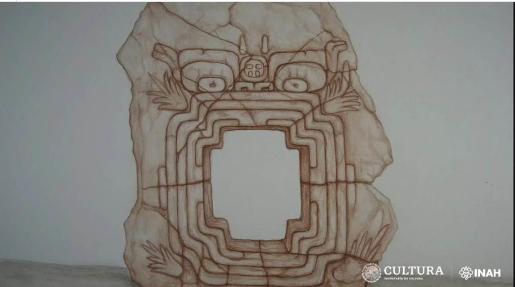 ¿Por qué se le dice Puerta al inframundo a pieza olmeca?