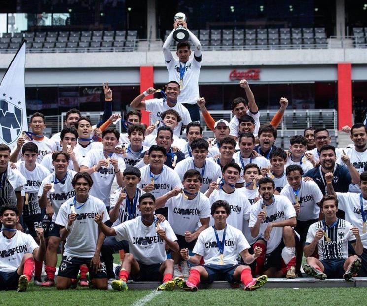 Se corona Rayados Sub-18 tras vencer a Cruz Azul en penales
