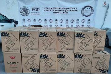 Decomisan cigarros apócrifos