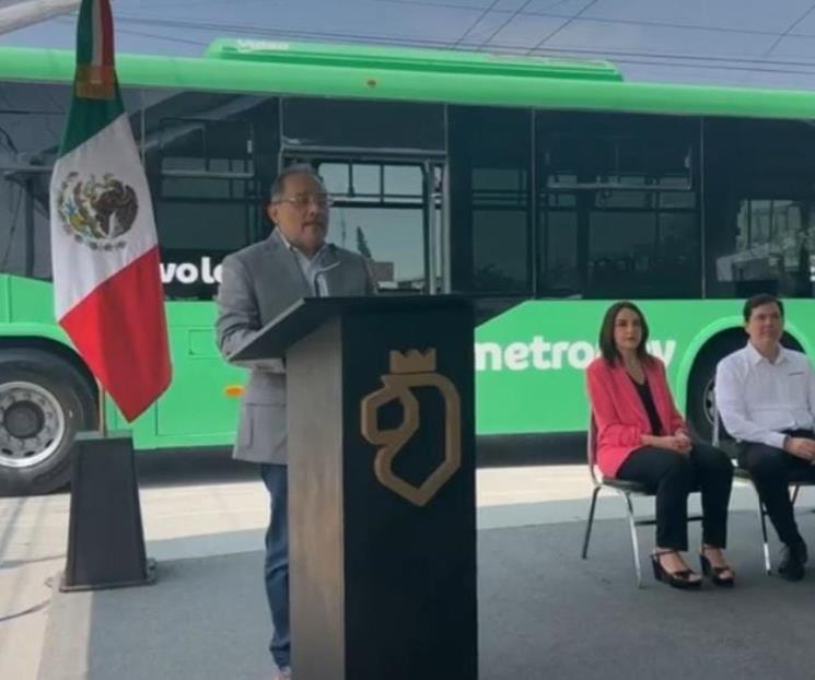 Ponen en operación ruta Sendero-Casco-Pedregal en Escobedo