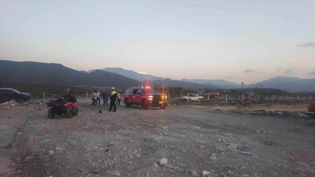 Conductor de cuatrimoto muere  tras volcar en García