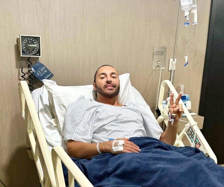 Latin Lover tuvo miedo tras someterse a cirugía de columna