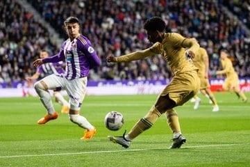 Cae Barcelona ante el Valladolid
