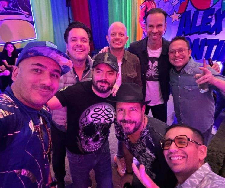 Alex Montiel ignora críticas y festeja con Facundo y Yordi