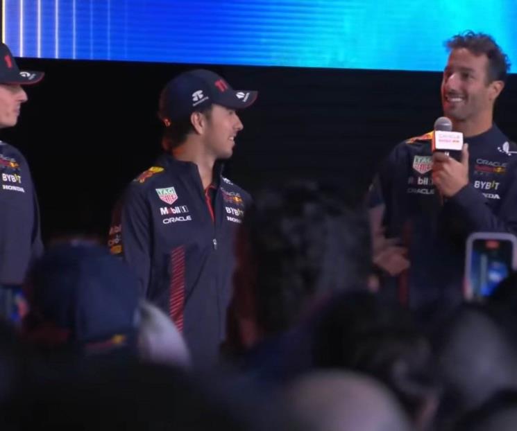 Aseguran en RB que Ricciardo no le compite a Checo ni a Max