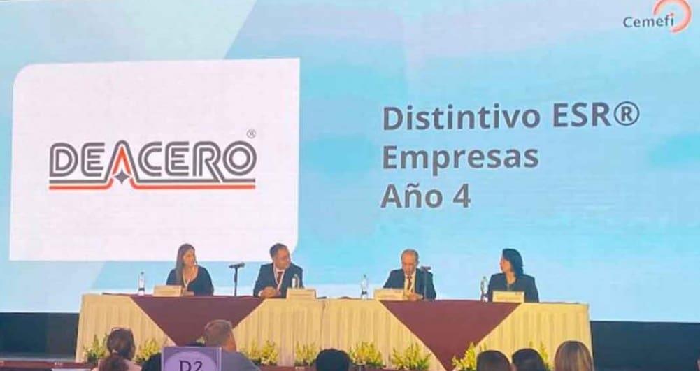 Gana DEACERO cuarto premio como una ESR