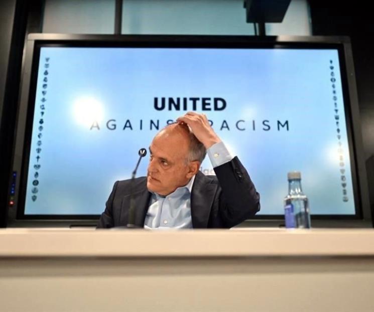 Dice Tebas que no quería criticar a Vinícius Júnior