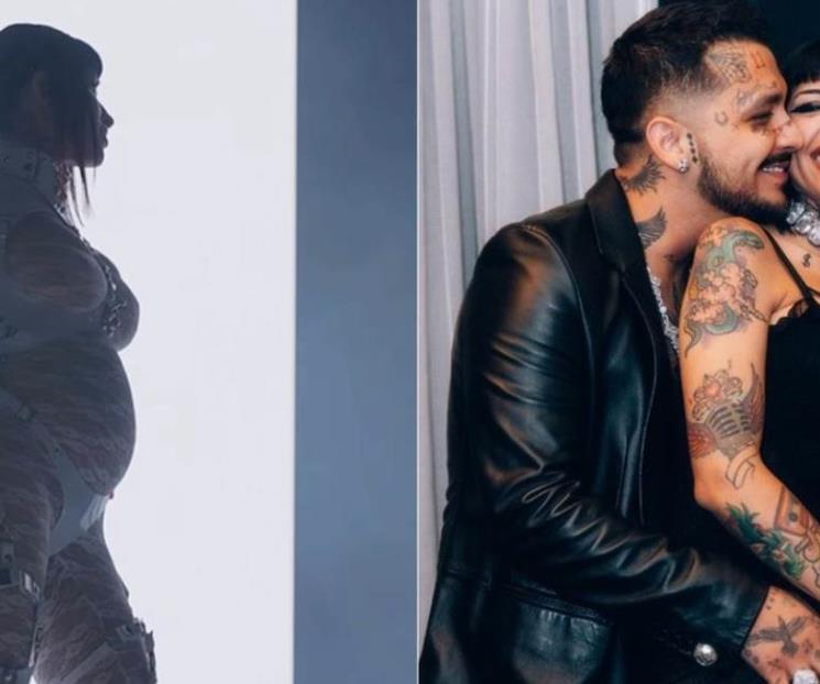 Christian Nodal revela achaques por el embarazo de Cazzu