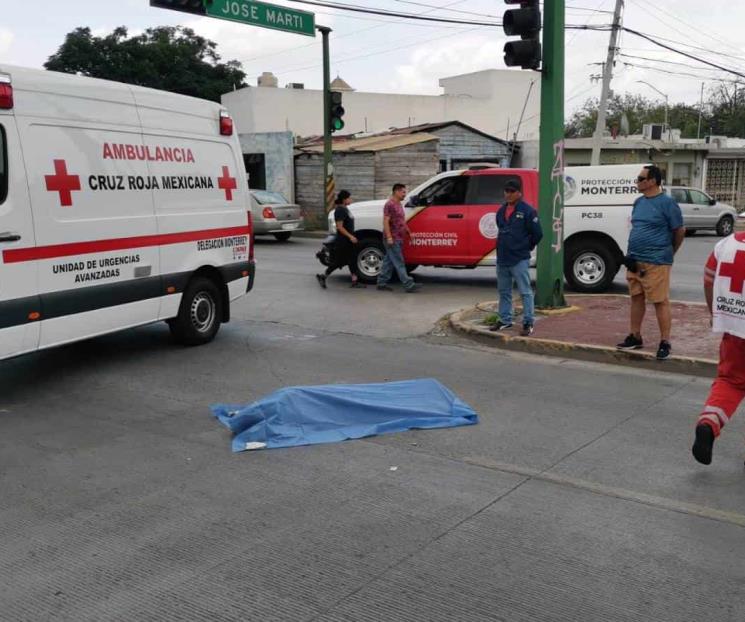 Fallece cuando busca cruzar avenida Conchello
