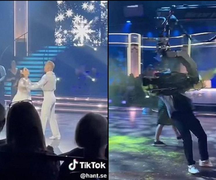 Activistas irrumpen reality show en Suecia y esto pasó