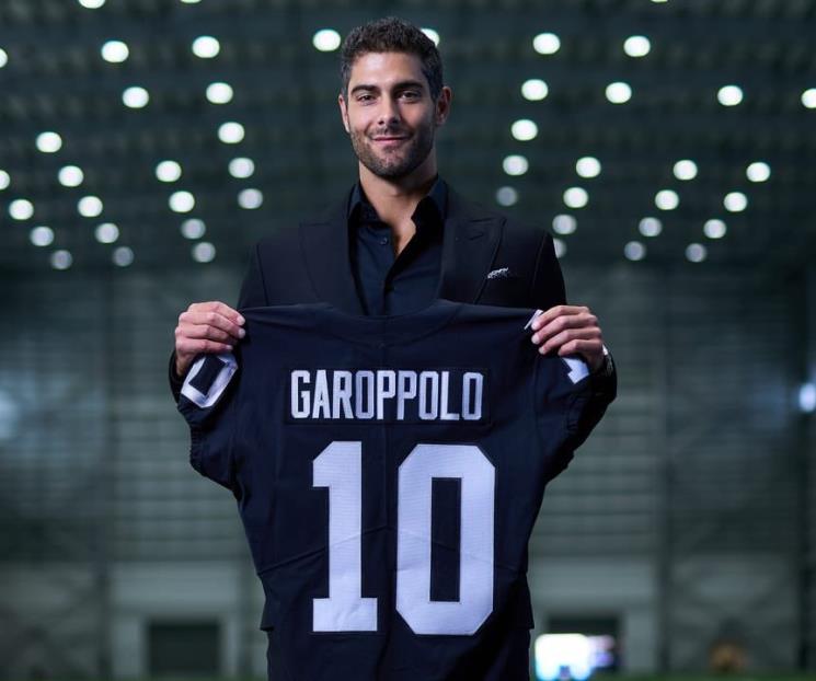 Peligra Garoppolo con Raiders