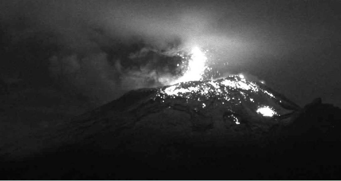 La actividad del Popocatépetl en las últimas 24 horas La actividad del Popocatépetl en las últimas 24 horas
